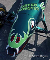 no 9 b green monster nose