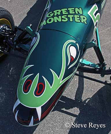 no 9 b green monster nose